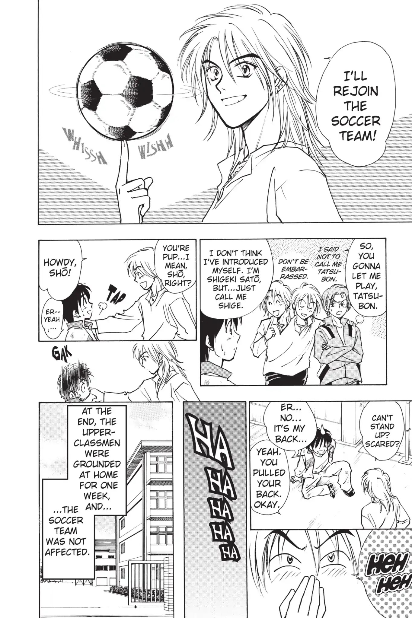 Whistle! Chapter 2.9 page 22 - Vol.2 Stage. 9: Straight Thoughts