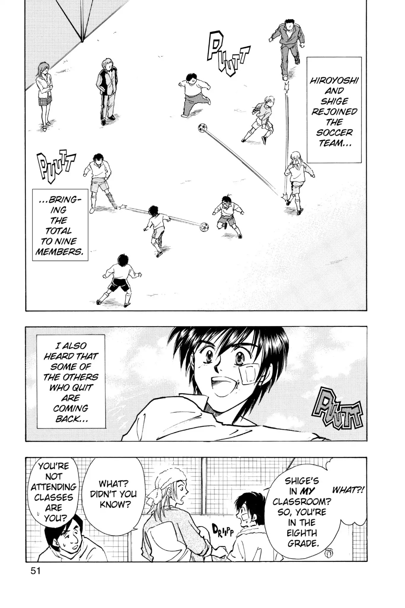 Whistle! Chapter 2.9 page 23 - Vol.2 Stage. 9: Straight Thoughts