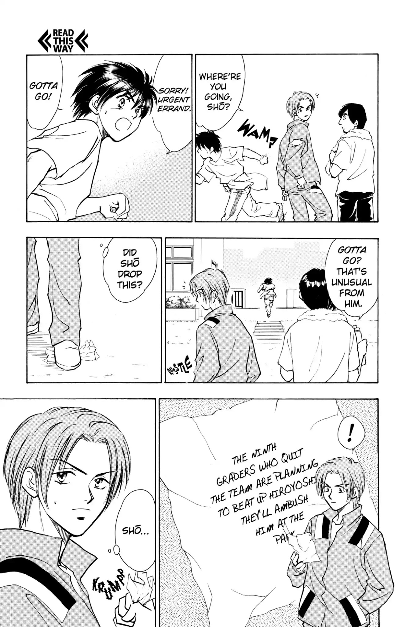 Whistle! Chapter 2.9 page 5 - Vol.2 Stage. 9: Straight Thoughts