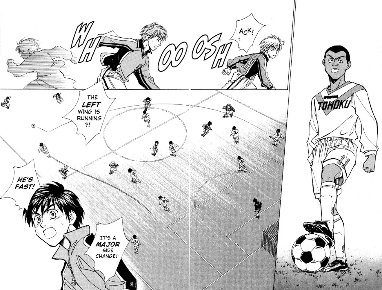 Whistle! Chapter 20.180 page 7 - Vol.20 Chapter 180: The Match Against Tohoku Select Begins