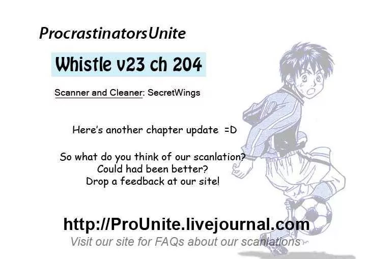 Whistle! Chapter 23.204 page 20 - Vol.23 Chapter 204: The Boundless Spirit of Challenge