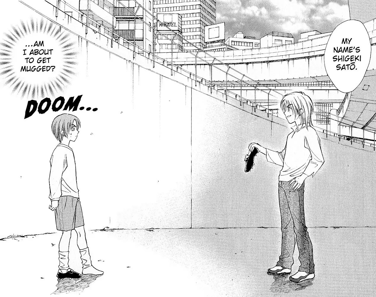 Whistle! Chapter 23.206-5 page 15 - Vol.23 Chapter 206.5: The Drama of 25 Centimters