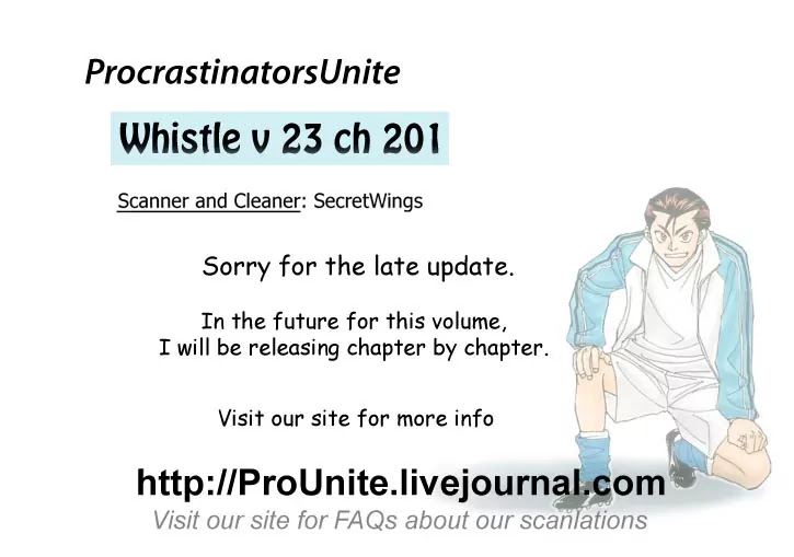 Whistle! Chapter 23.206-5 page 65 - Vol.23 Chapter 206.5: The Drama of 25 Centimters