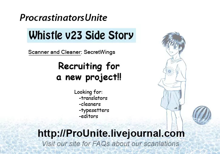 Whistle! Chapter 23.206-5 page 66 - Vol.23 Chapter 206.5: The Drama of 25 Centimters