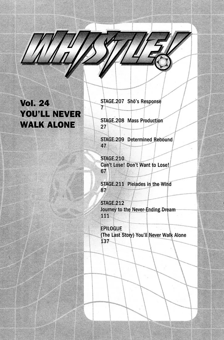 Whistle! Chapter 24.207 page 7 - Vol.24 Chapter 207: Sho's Response