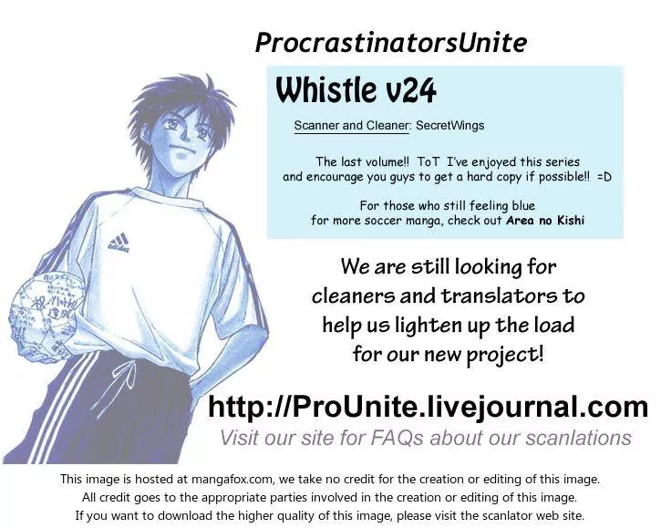 Whistle! Chapter 24.209 page 21 - Vol.24 Chapter 209: Determined Rebound