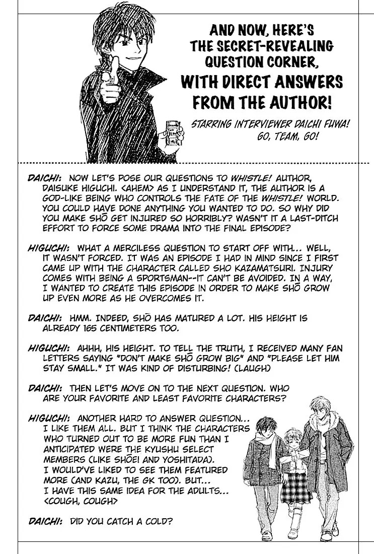 Whistle! Chapter 24.212-5 page 58 - Vol.24 Chapter 212.5: Epilogue (The Last Story) You'll Never walk alone