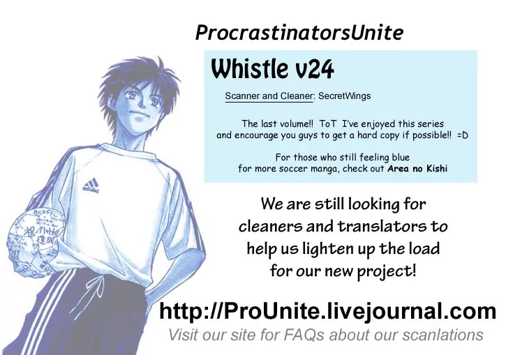 Whistle! Chapter 24.212-5 page 62 - Vol.24 Chapter 212.5: Epilogue (The Last Story) You'll Never walk alone