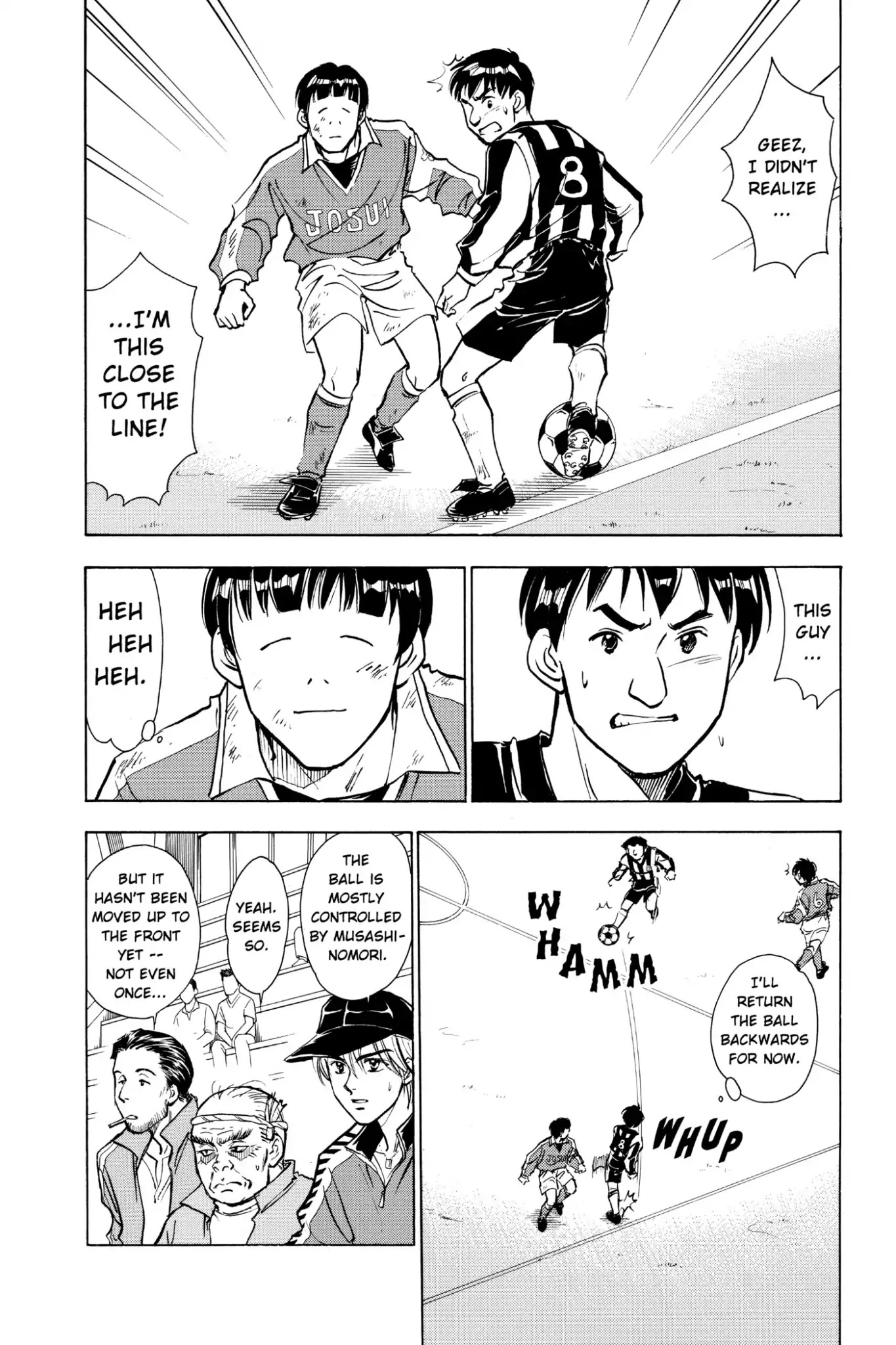 Whistle! Chapter 3.19 page 8 - Vol.3 Stage. 19: VOR! - Go Further Up Front Than Anyone Else -
