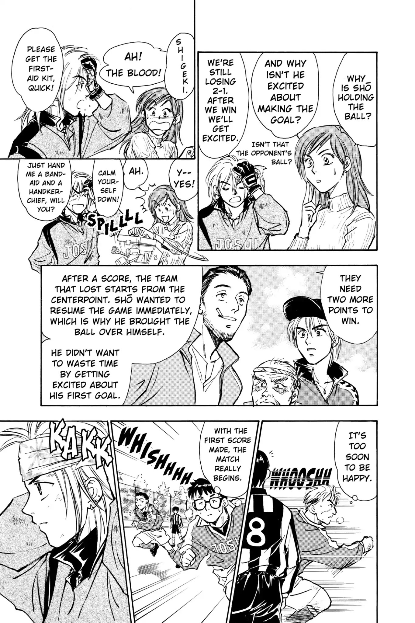 Whistle! Chapter 3.21 page 9 - Vol.3 Stage. 21: Go Forward