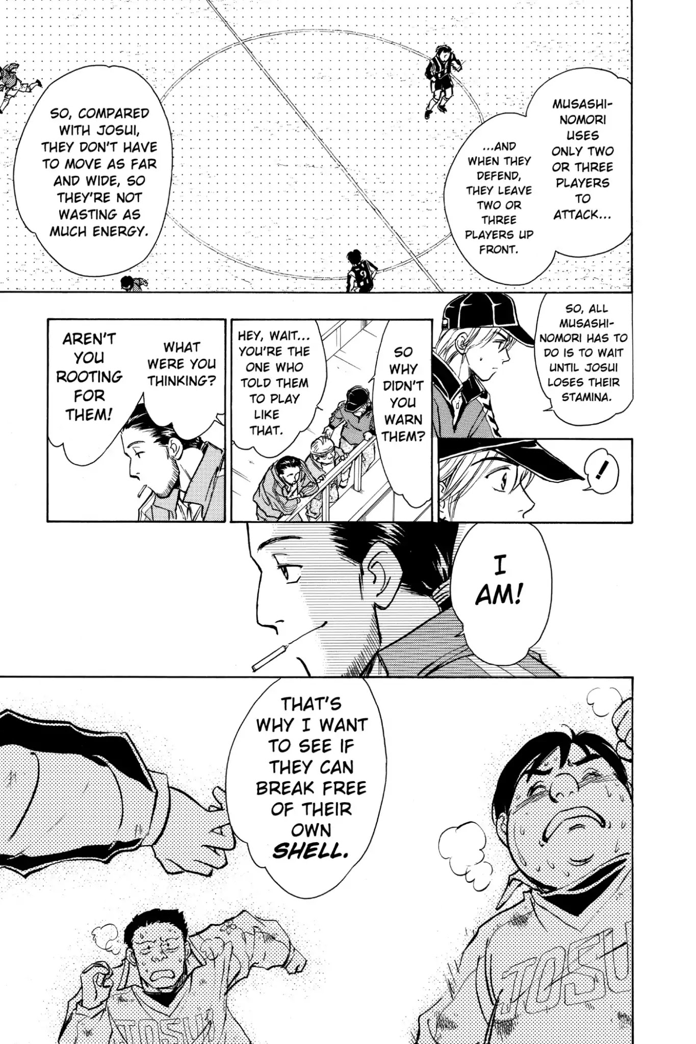 Whistle! Chapter 3.22 page 11 - Vol.3 Stage. 22: The Limit
