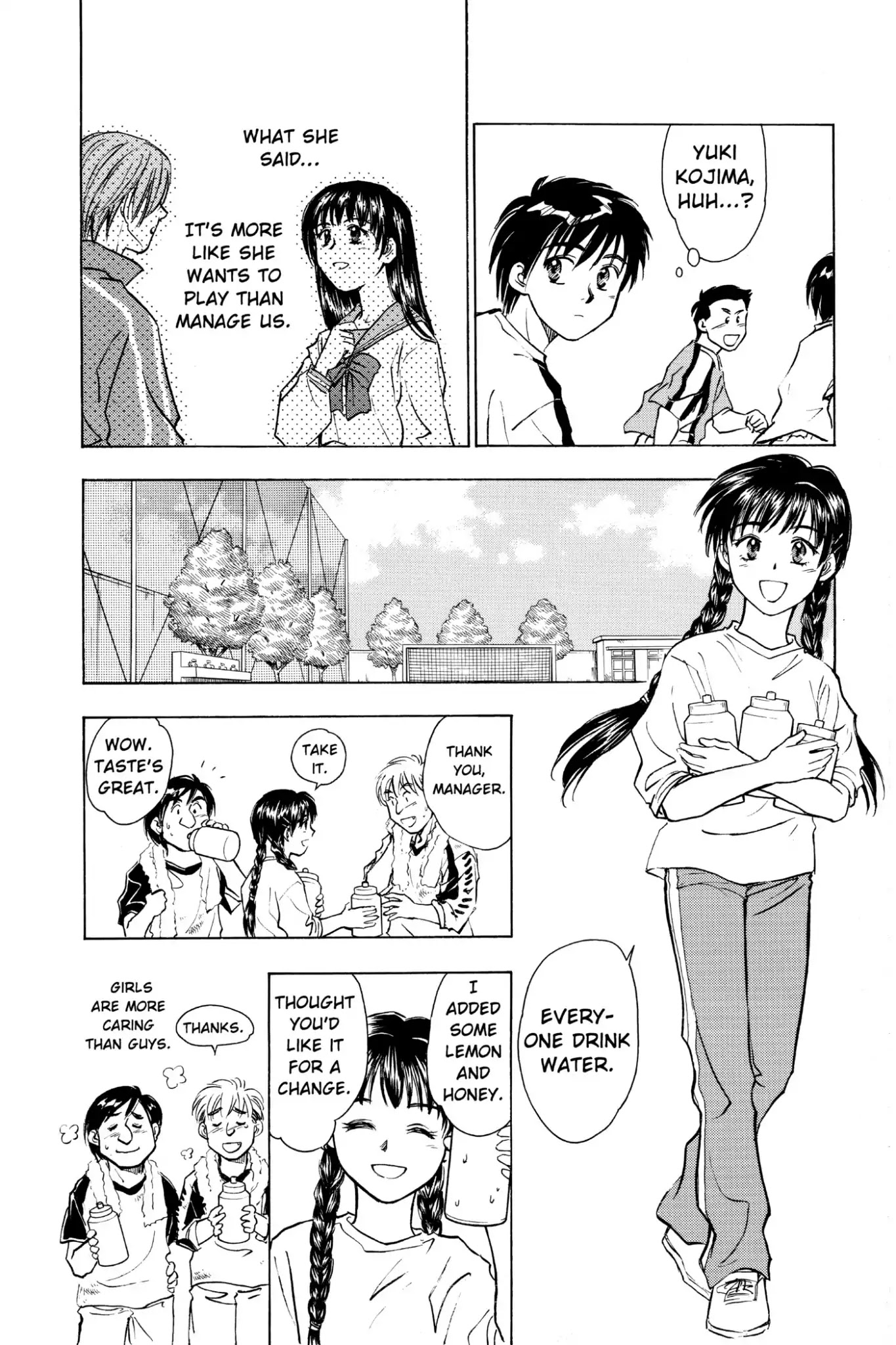 Whistle! Chapter 4.30 page 10 - Vol.4 STAGE.30: Born Again Josui Soccer Team Begins!!