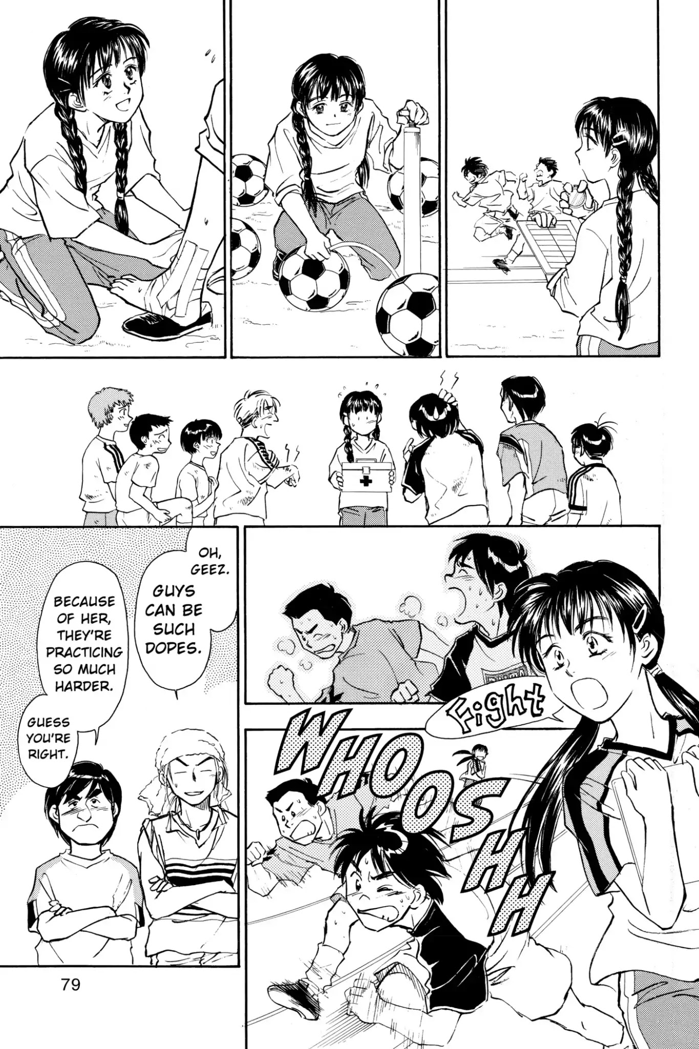 Whistle! Chapter 4.30 page 11 - Vol.4 STAGE.30: Born Again Josui Soccer Team Begins!!