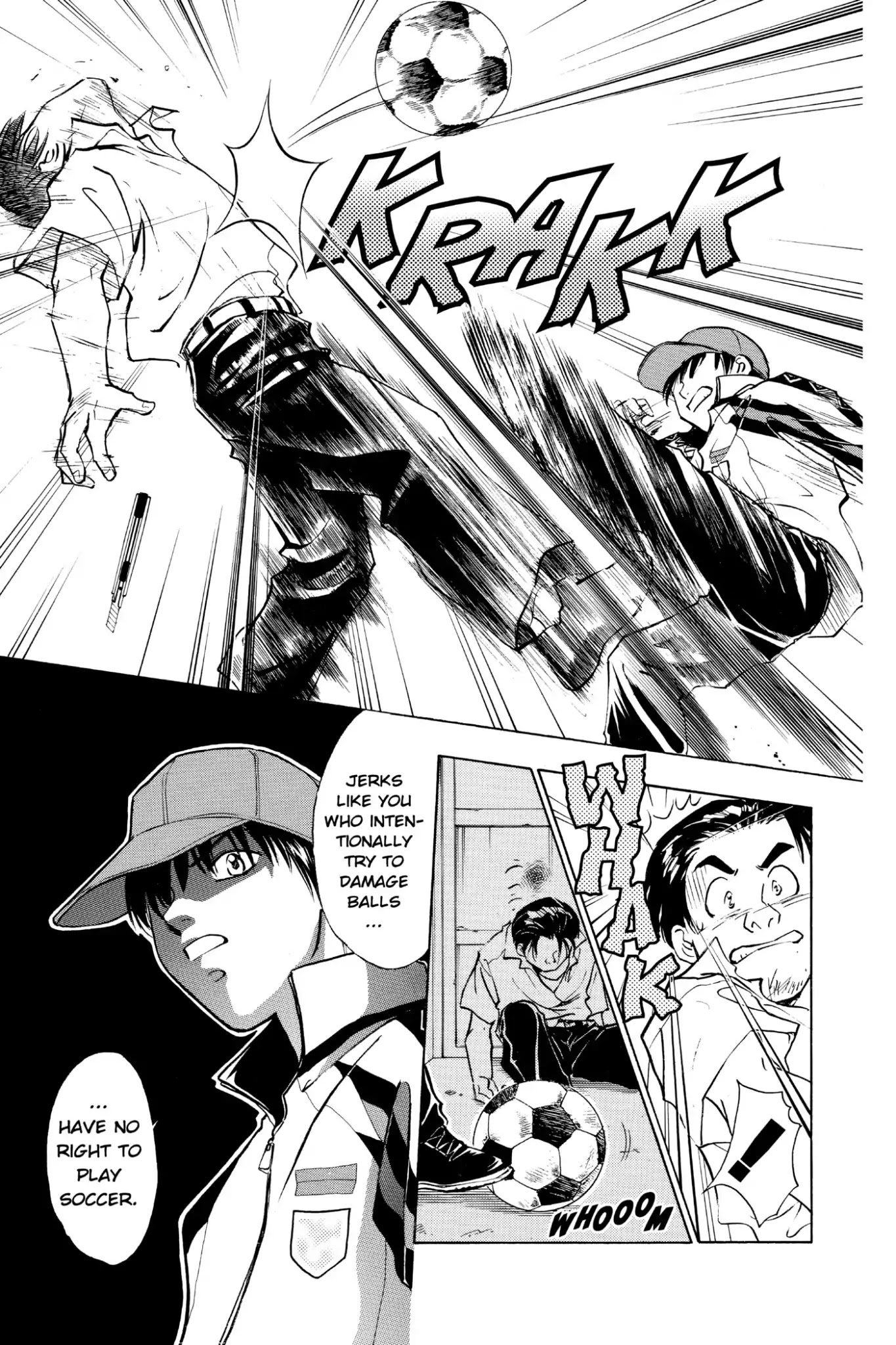 Whistle! Chapter 4.30 page 21 - Vol.4 STAGE.30: Born Again Josui Soccer Team Begins!!