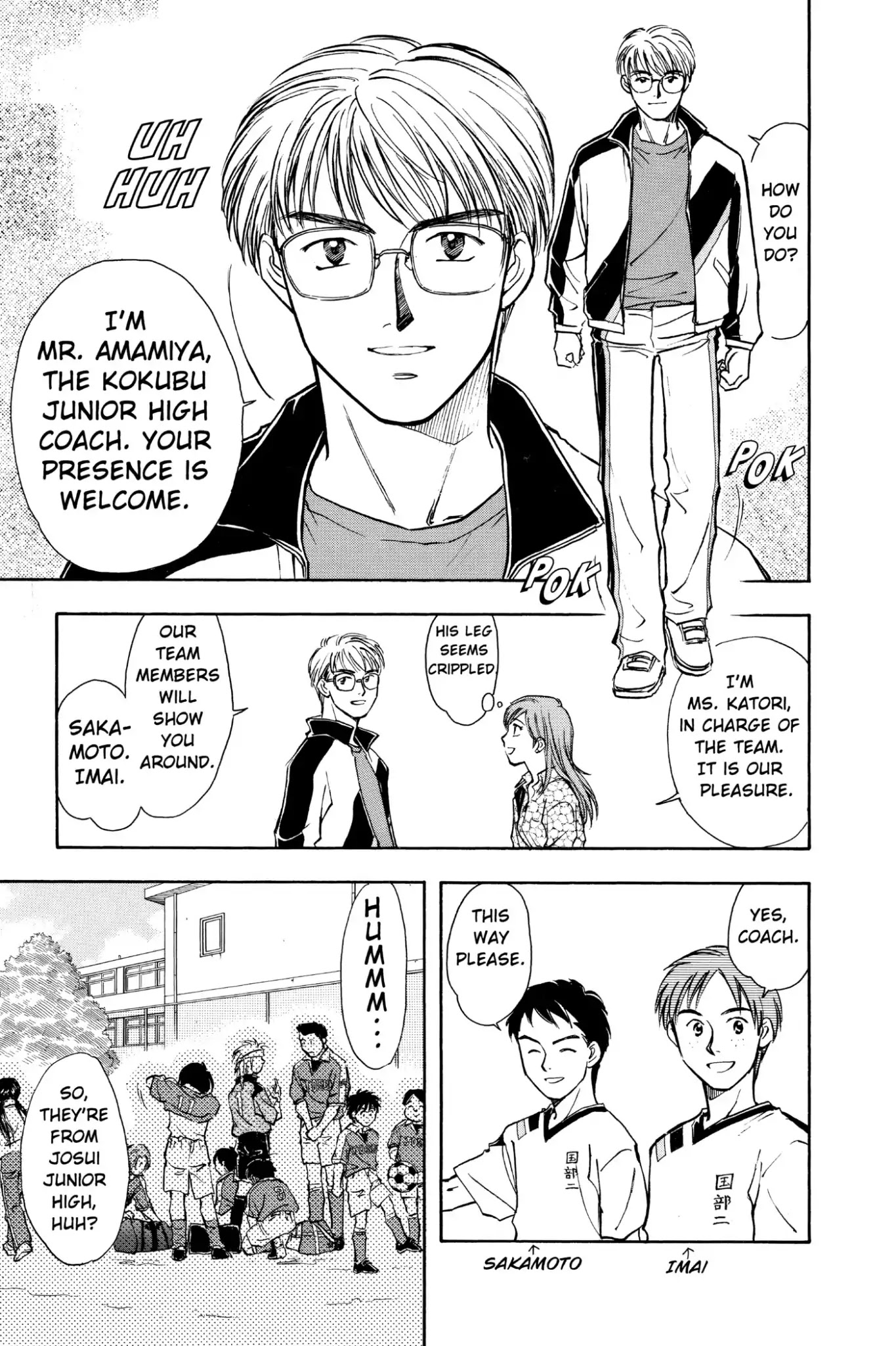 Whistle! Chapter 4.31 page 9 - Vol.4 STAGE.31: Practice Match