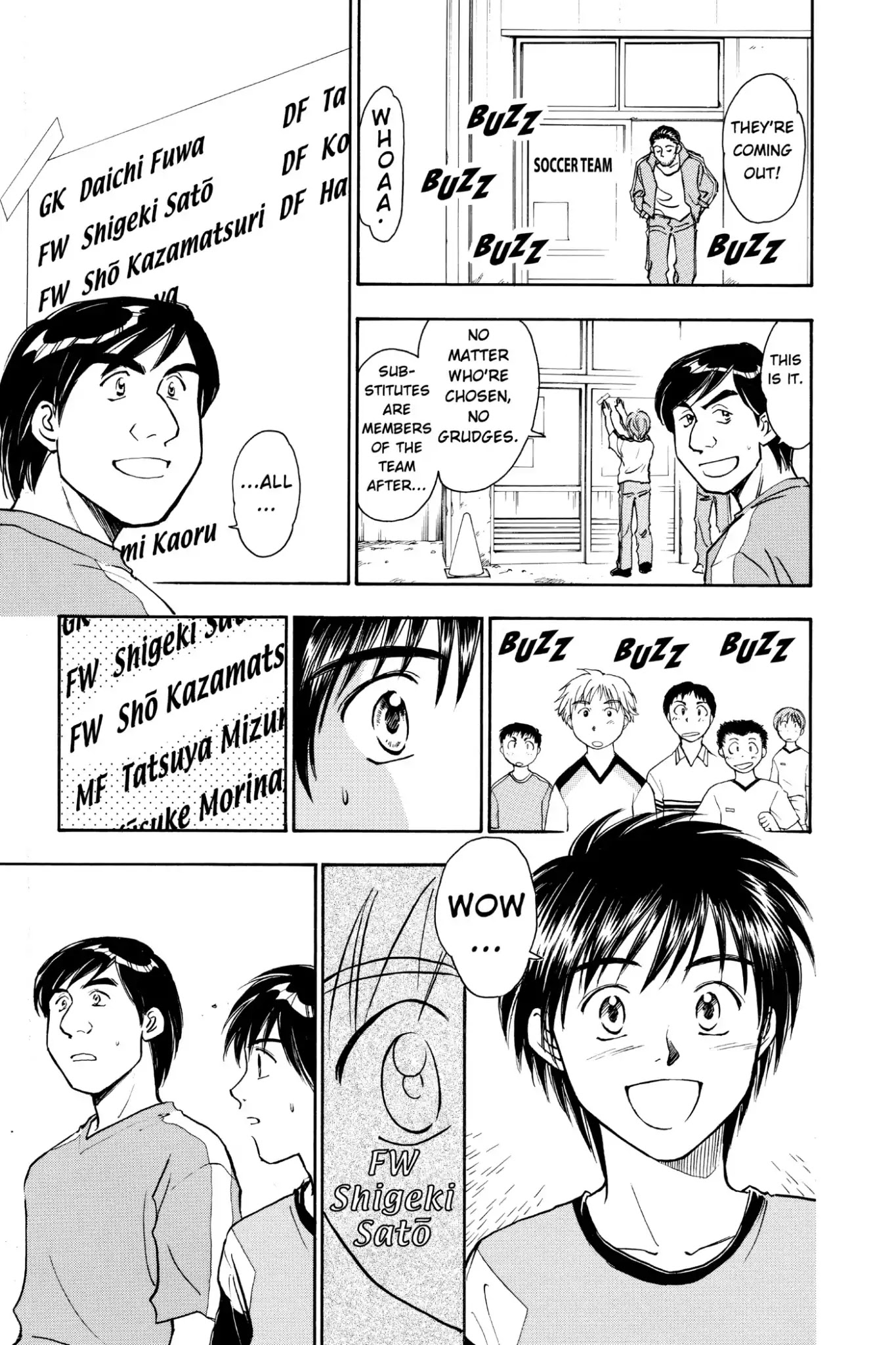 Whistle! Chapter 4.33 page 11 - Vol.4 STAGE.33: Trial!