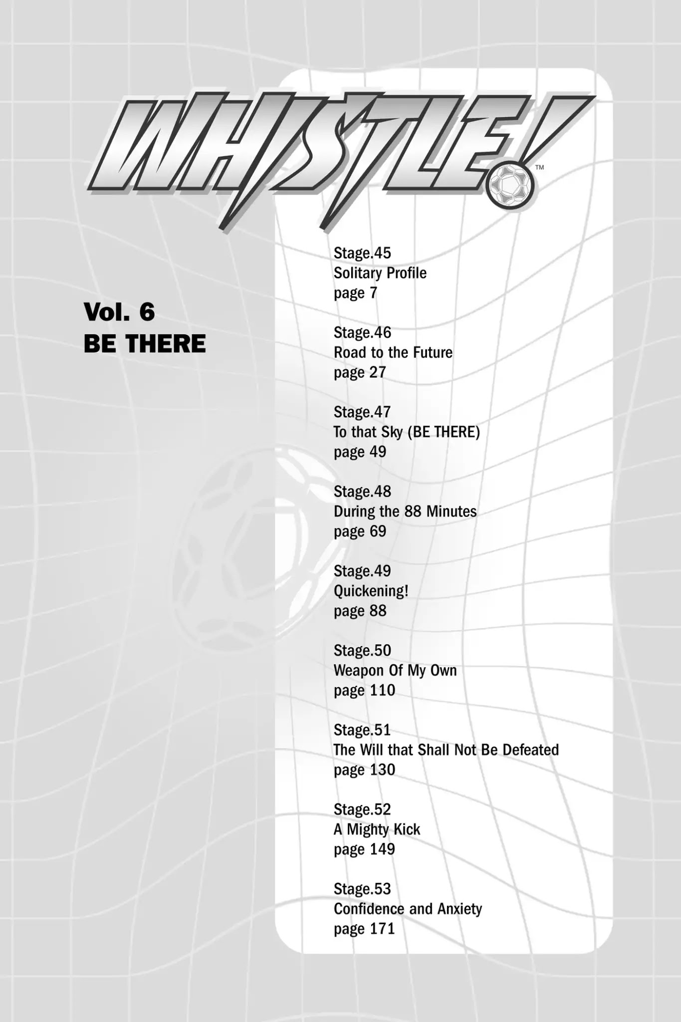 Whistle! Chapter 6.45 page 8 - Vol.6 Stage 45: Solitary Profile