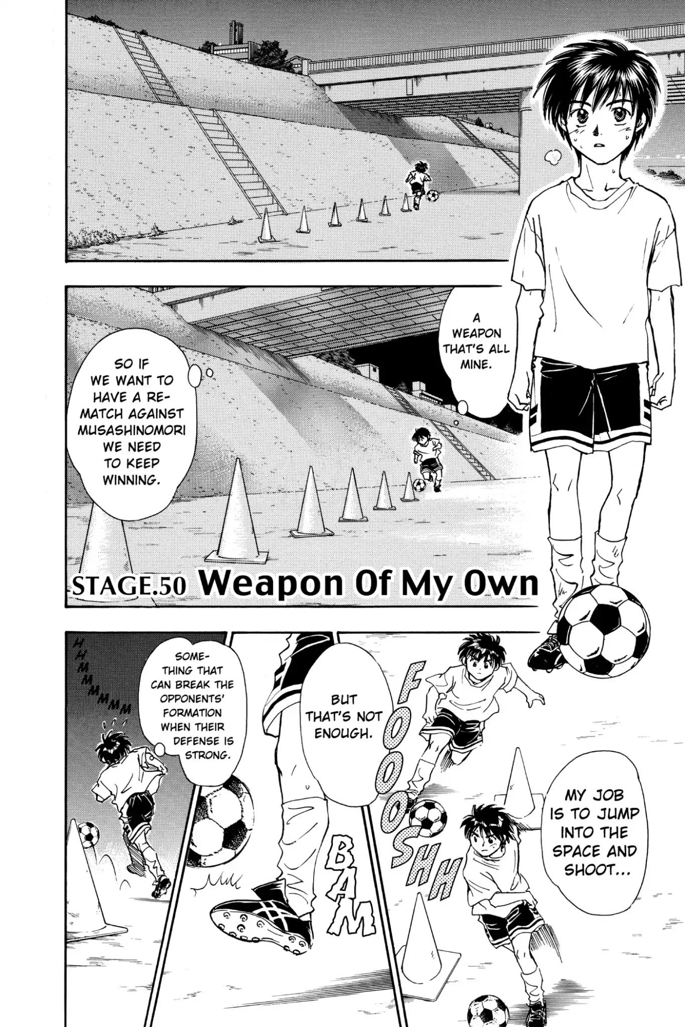 Whistle! Chapter 6.50 page 1 - Vol.6 Stage 50: Weapon of My Own