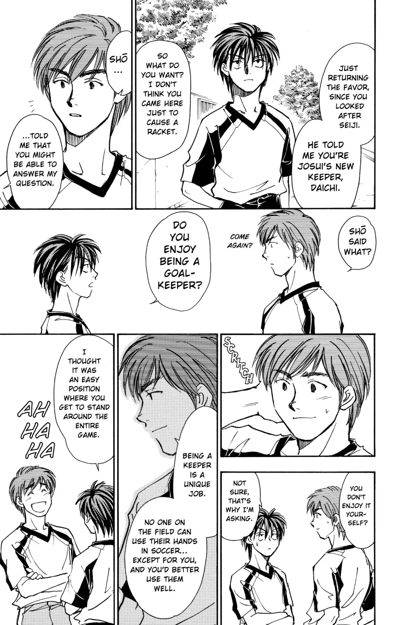 Whistle! Chapter 7.54 page 25 - Vol.7 Stage 54: Keeper's Job