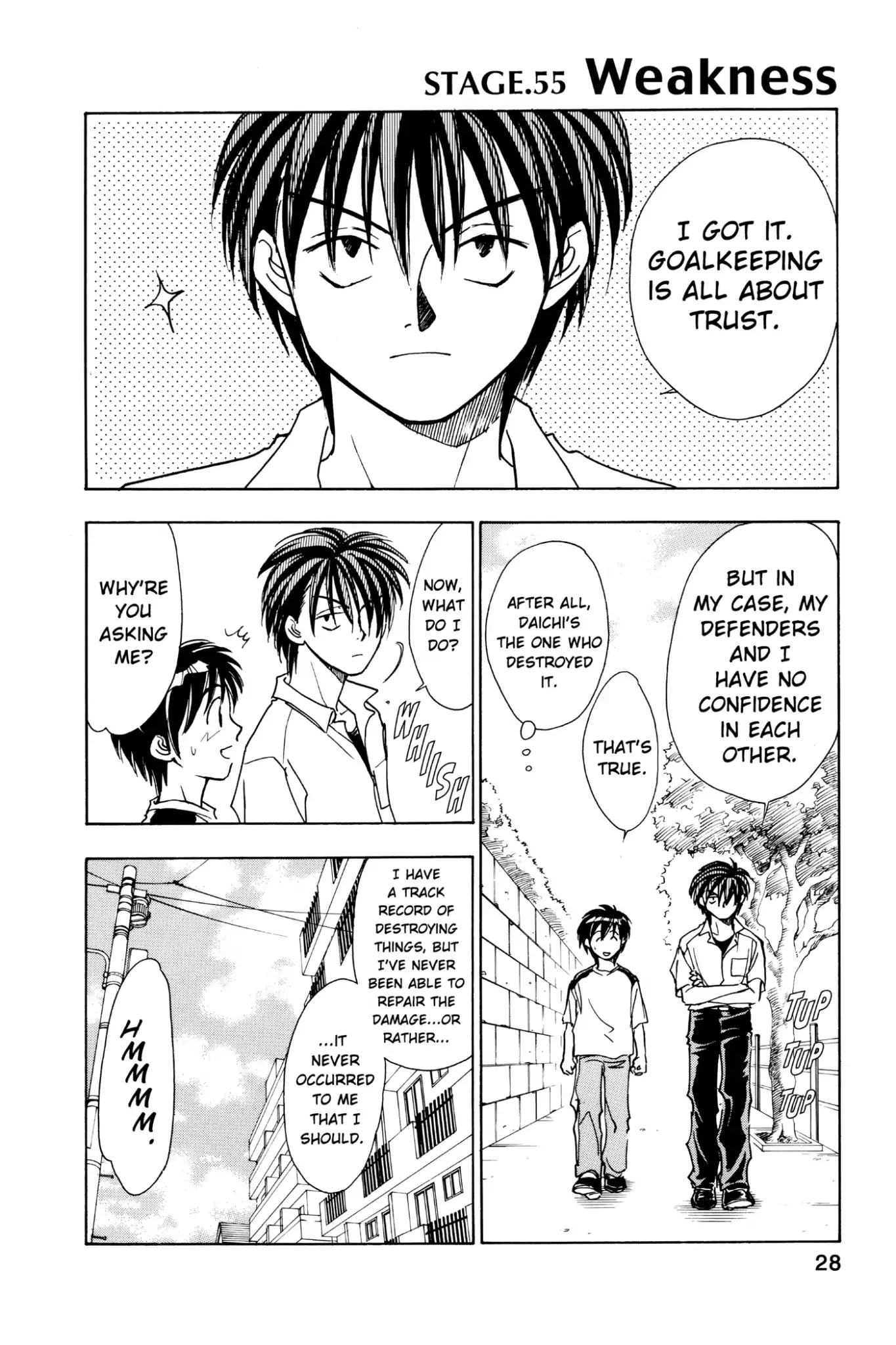 Whistle! Chapter 7.55 page 1 - Vol.7 Stage 55: Weakness