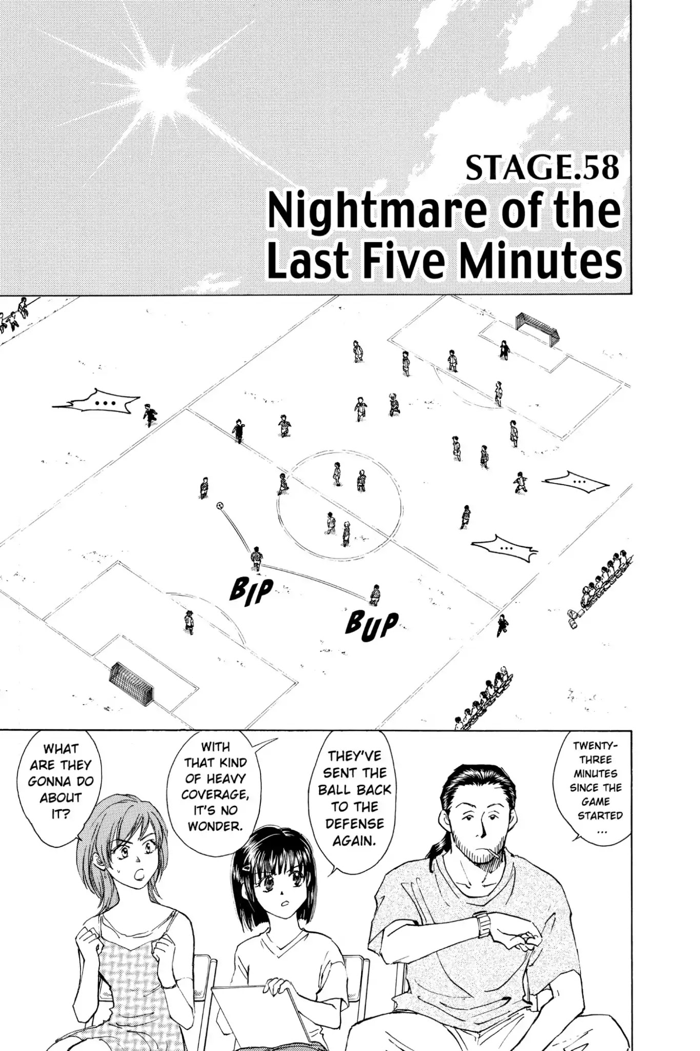 Whistle! Chapter 7.58 page 1 - Vol.7 Stage 58: Nightmare of the Last Five Minutes