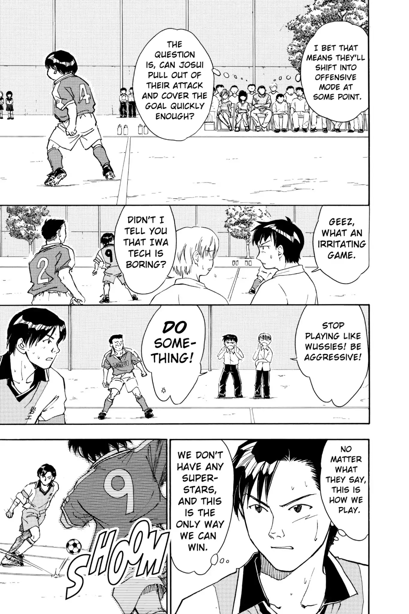 Whistle! Chapter 7.58 page 5 - Vol.7 Stage 58: Nightmare of the Last Five Minutes