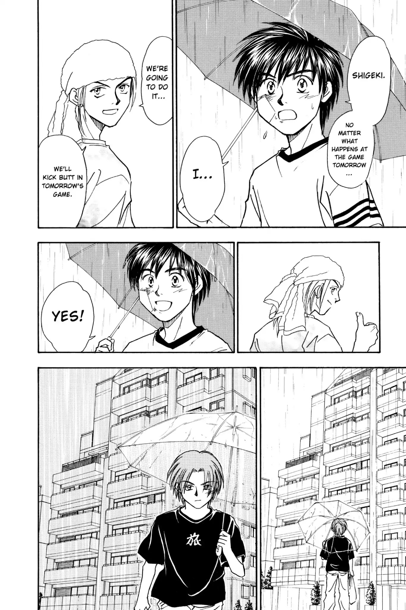 Whistle! Chapter 8.68 page 20 - Vol.8 Stage 68: Tatsuya Takes a Hit Like a Karate Chop