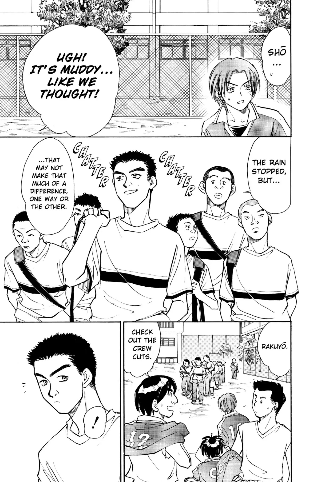 Whistle! Chapter 8.69 page 15 - Vol.8 Stage 69: Position Change