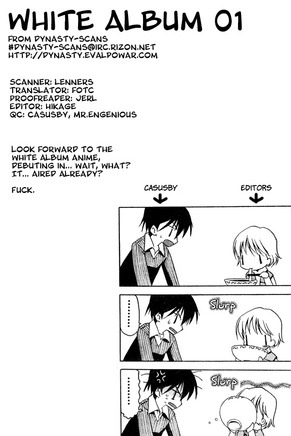 White Album (ABENO Chako) Chapter 1 page 24 - Chapter 1