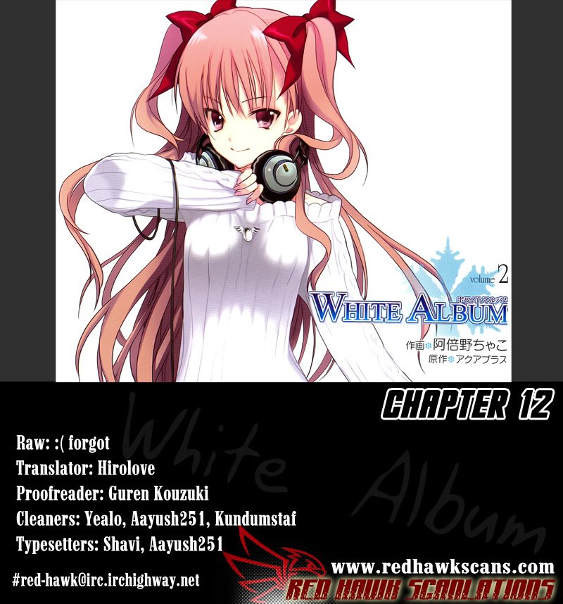 White Album (ABENO Chako) Chapter 12 page 1 - Chapter 12