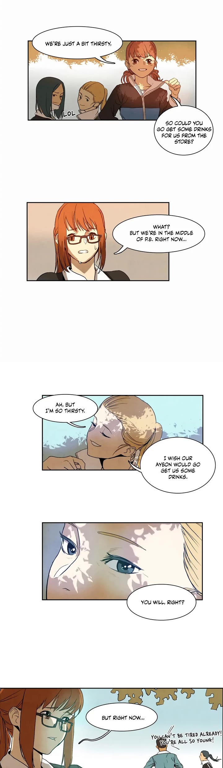 White Angels Have No Wings Chapter 1 page 9 - Chapter 1: Song Ayeon Met an Angel (1)