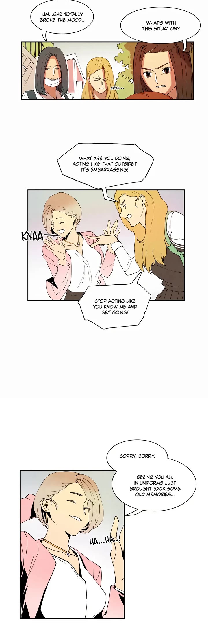 White Angels Have No Wings Chapter 10 page 4 - Chapter 10: The Angel Whispered to Yang Dahye (2)