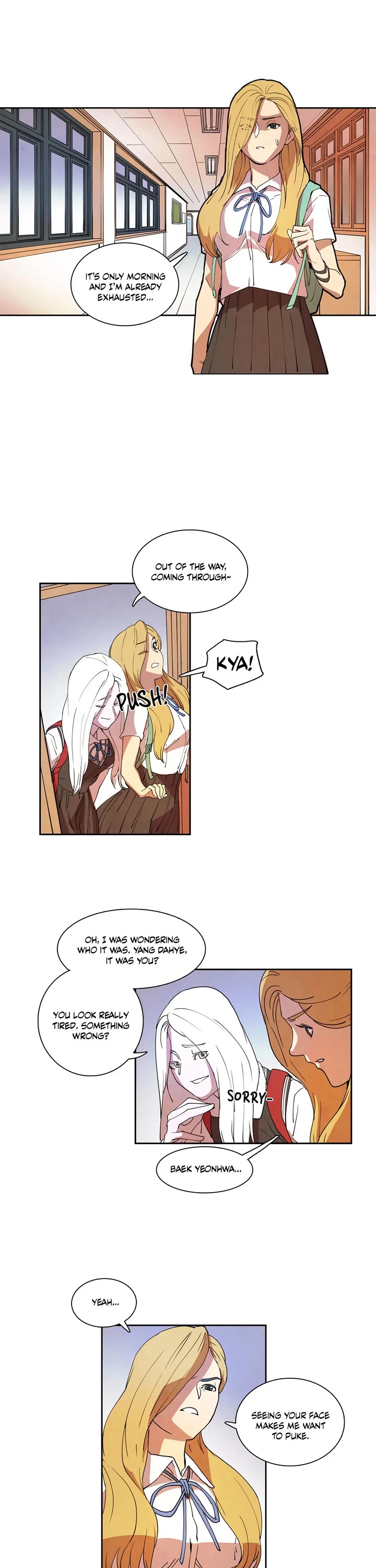White Angels Have No Wings Chapter 11 page 1 - Chapter 11: The Angel Whispered to Yang Dahye (3)