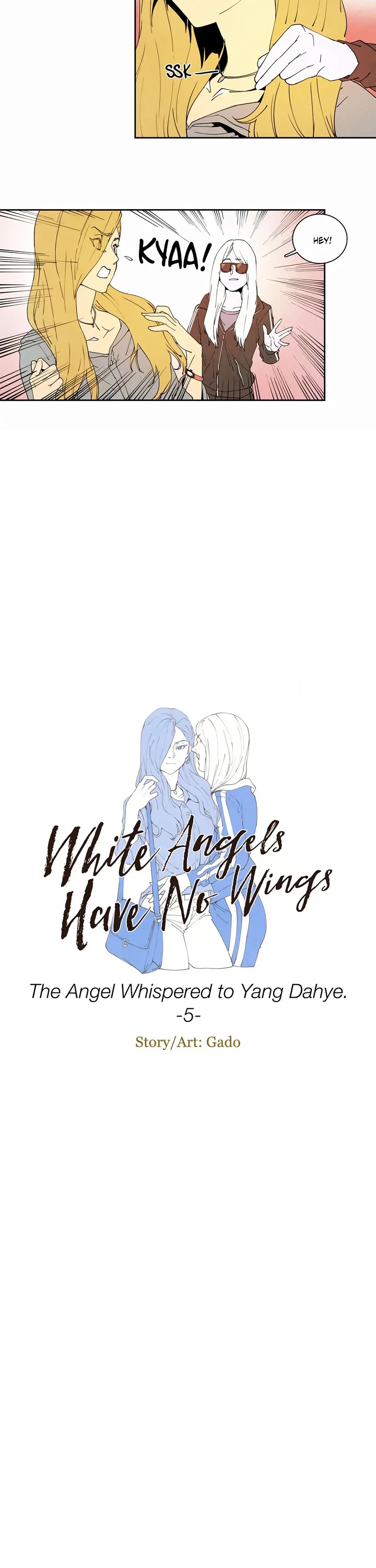 White Angels Have No Wings Chapter 13 page 3 - Chapter 13: The Angel Whispered to Yang Dahye (5)