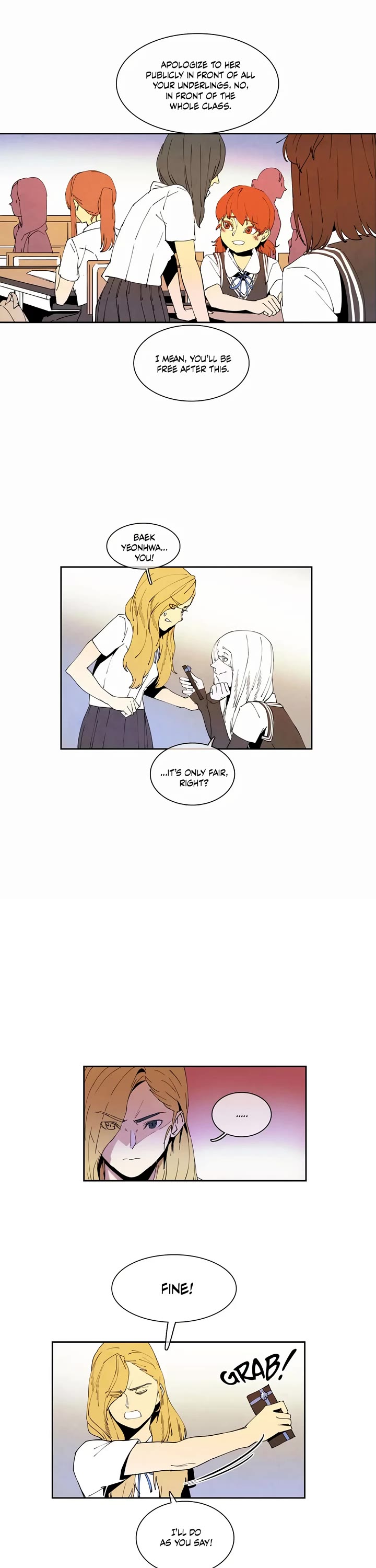 White Angels Have No Wings Chapter 15 page 6 - Chapter 15: The Angel Whispered to Yang Dahye (7)
