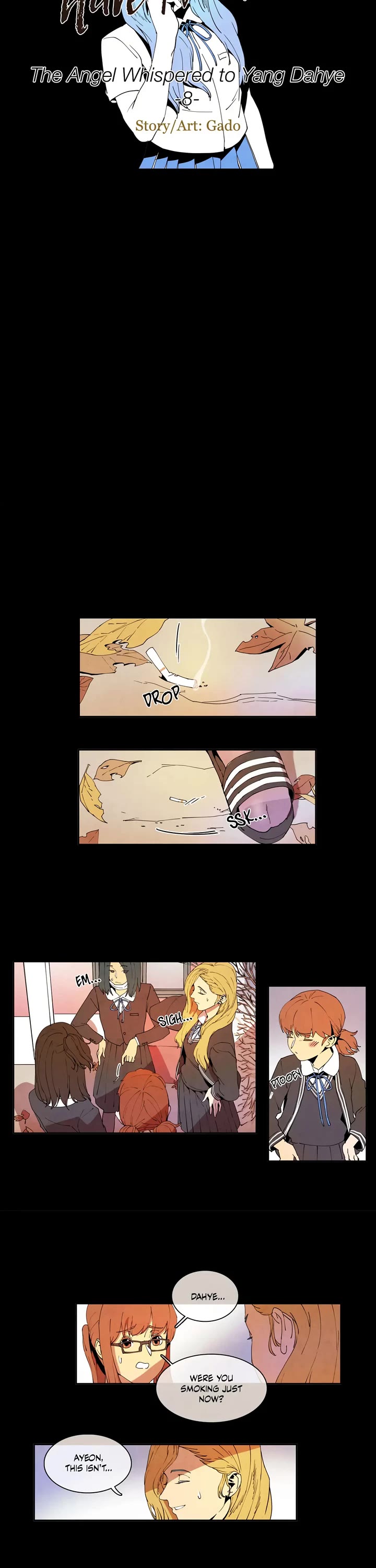 White Angels Have No Wings Chapter 16 page 2 - Chapter 16: The Angel Whispered to Yang Dahye (8)