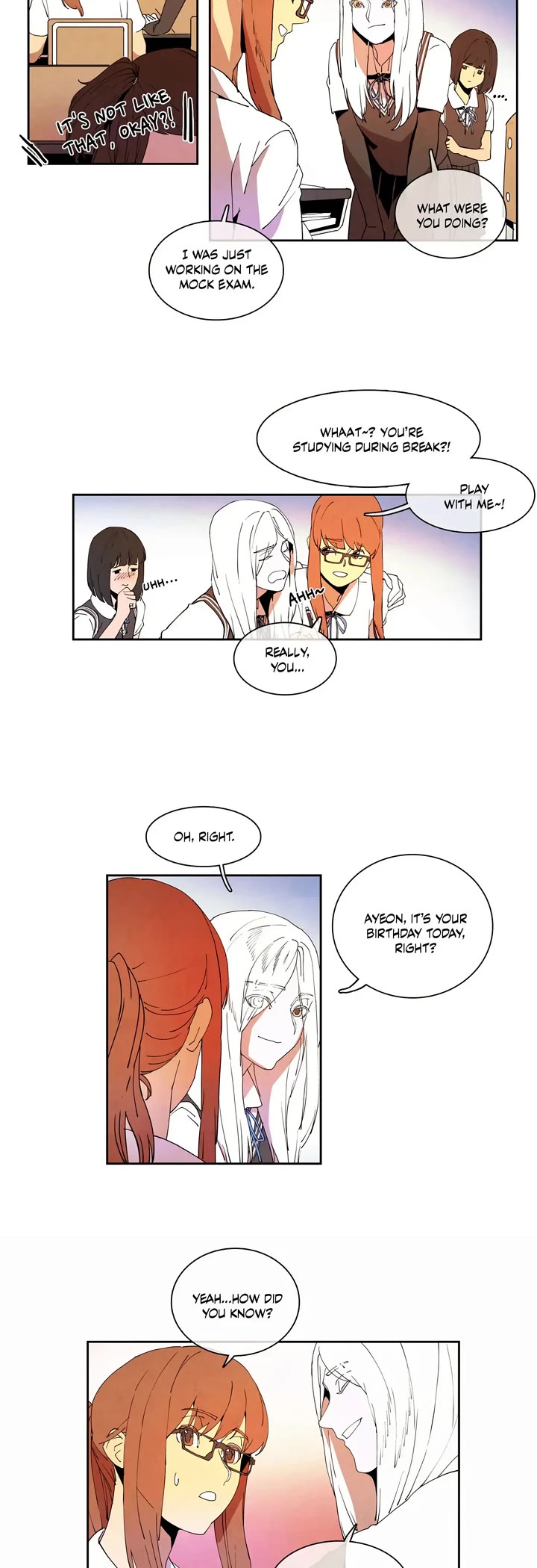 White Angels Have No Wings Chapter 16 page 9 - Chapter 16: The Angel Whispered to Yang Dahye (8)