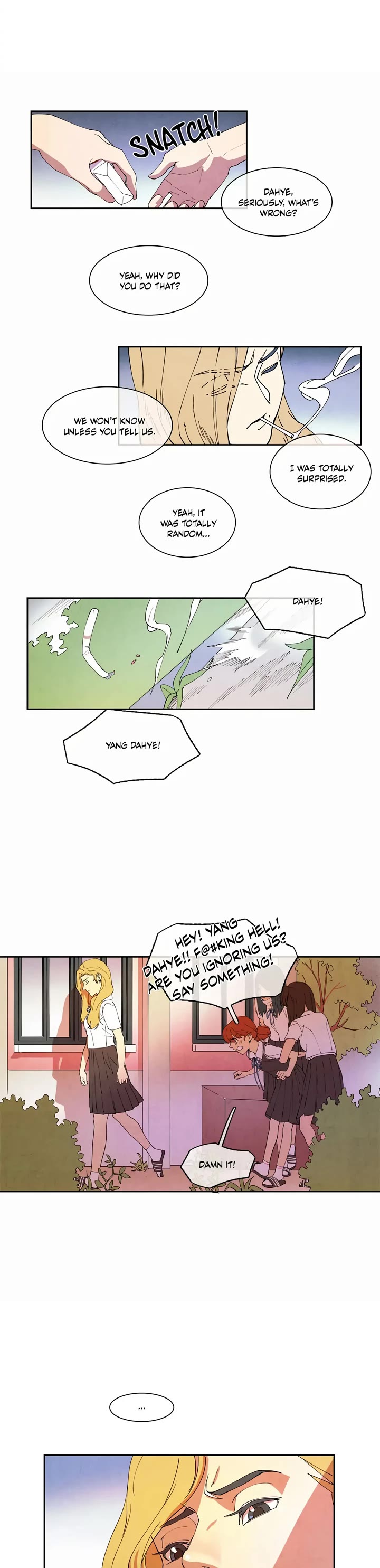 White Angels Have No Wings Chapter 17 page 9 - Chapter 17: The Angel Whispered to Yang Dahye (9)