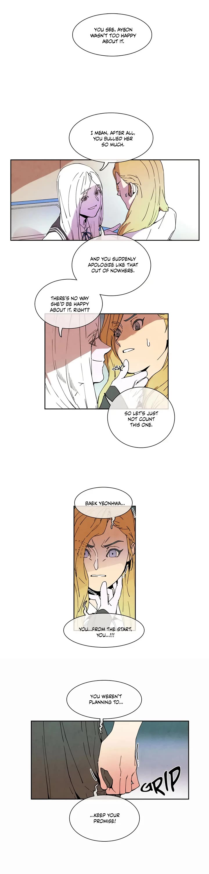 White Angels Have No Wings Chapter 18 page 1 - Chapter 18: The Angel Whispered to Yang Dahye (10)