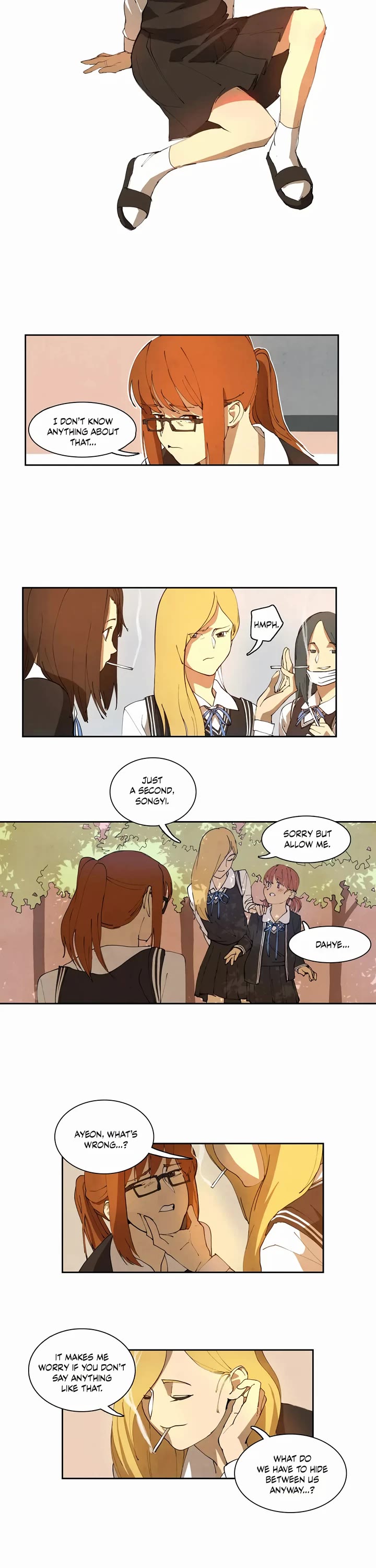 White Angels Have No Wings Chapter 2 page 8 - Chapter 2: Song Ayeon Met an Angel (2)