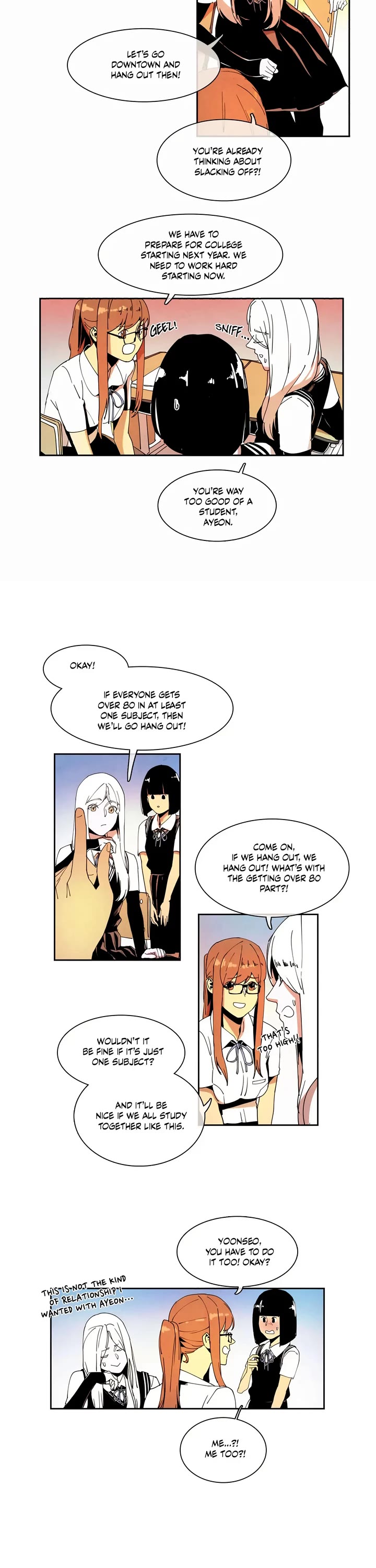 White Angels Have No Wings Chapter 22 page 7 - Chapter 22: Yang Dahye Falls Asleep in the Angel’s Arms (4)