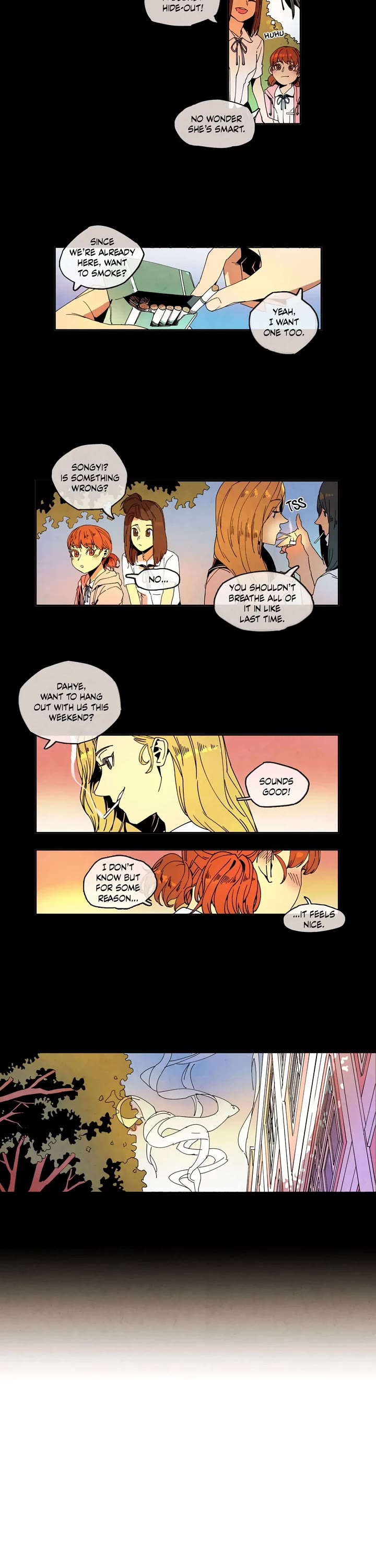 White Angels Have No Wings Chapter 24 page 3 - Chapter 24: Yang Dahye Falls Asleep in the Angel’s Arms (6)