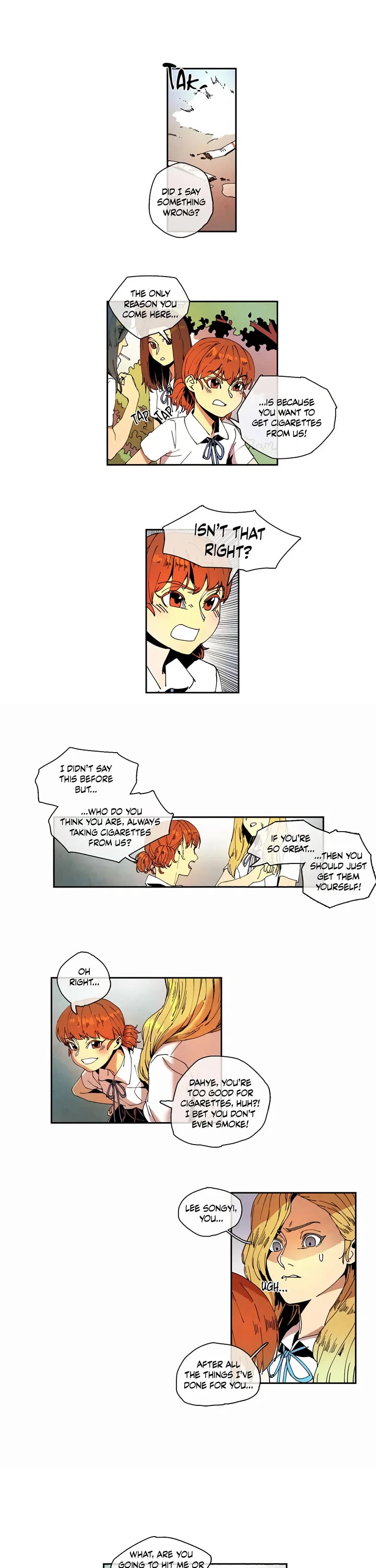 White Angels Have No Wings Chapter 24 page 6 - Chapter 24: Yang Dahye Falls Asleep in the Angel’s Arms (6)