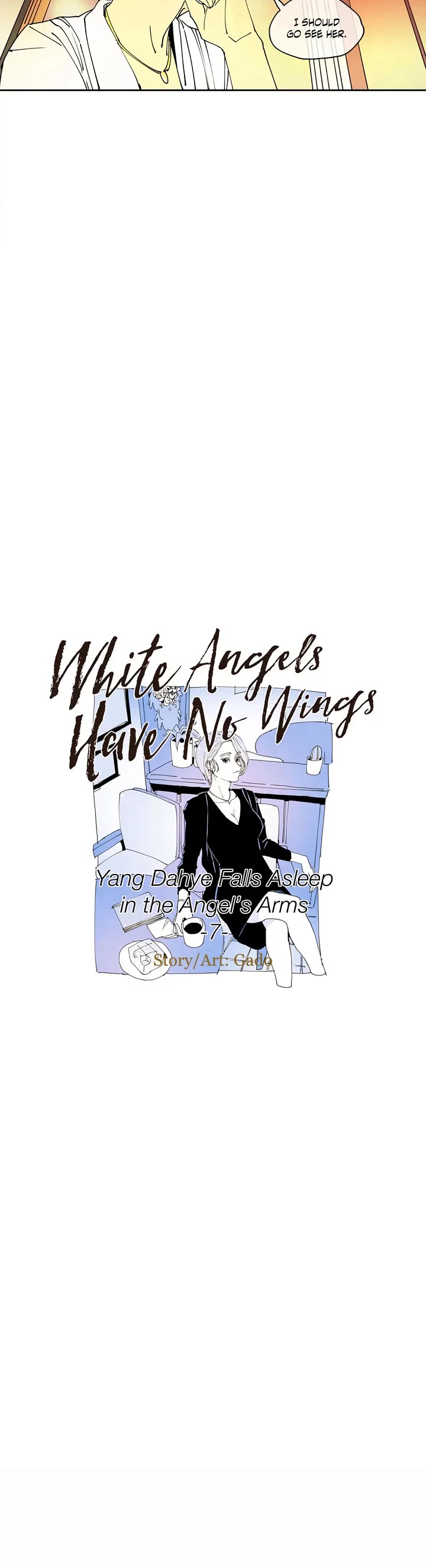 White Angels Have No Wings Chapter 25 page 4 - Chapter 25: Yang Dahye Falls Asleep in the Angel’s Arms (7)