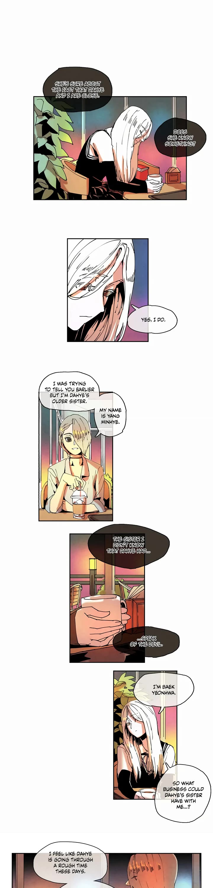 White Angels Have No Wings Chapter 26 page 6 - Chapter 26: Yang Dahye Falls Asleep in the Angel’s Arms (8)