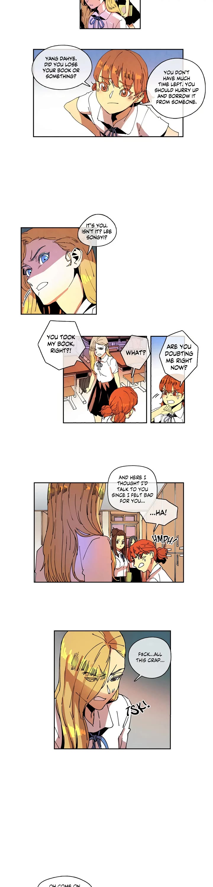 White Angels Have No Wings Chapter 27 page 6 - Chapter 27: Yang Dahye Falls Asleep in the Angel’s Arms (9)