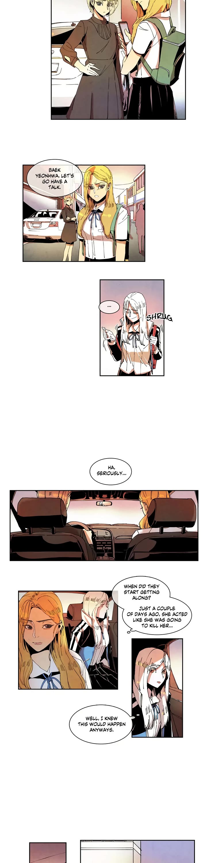 White Angels Have No Wings Chapter 32 page 8 - Chapter 32: The Angel Hides from View (4)
