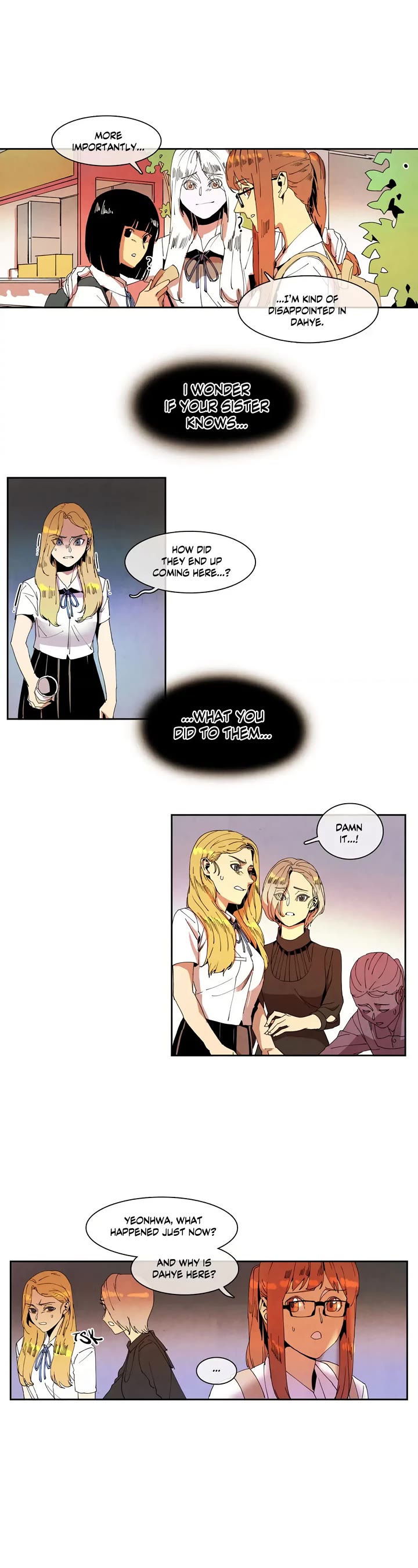 White Angels Have No Wings Chapter 33 page 5 - Chapter 33: The Angel Hides from View (5)