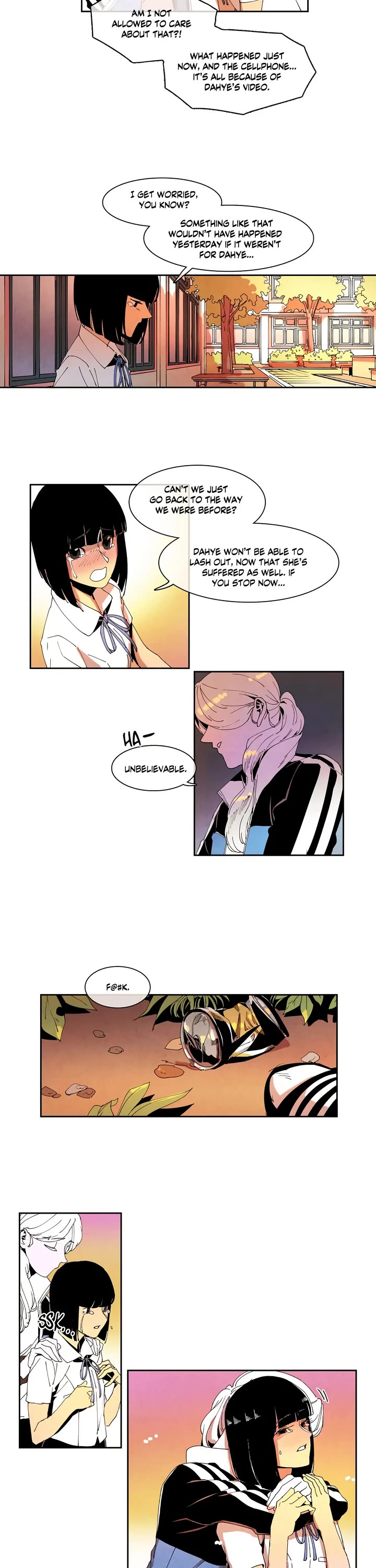White Angels Have No Wings Chapter 34 page 8 - Chapter 34: The Angel Hides from View (6)