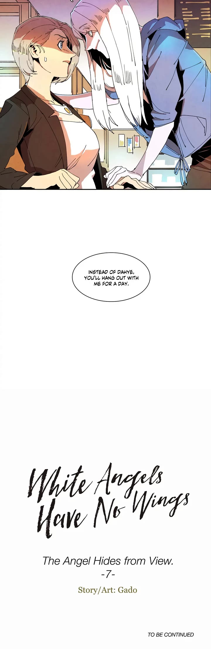 White Angels Have No Wings Chapter 35 page 13 - Chapter 35: The Angel Hides from View (7)